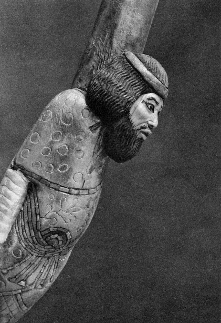 एक एशियाई व्यक्ति का चित्र, c1350 ईसा पूर्व 1936 द्वारा अज्ञात