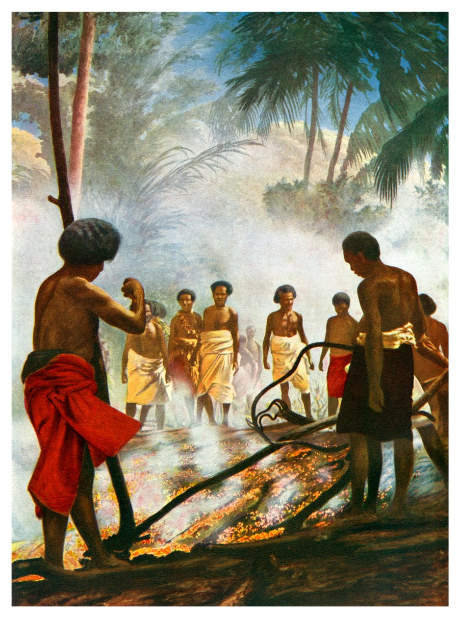 फिजी में चलने वाली आग, 1920 द्वारा अज्ञात