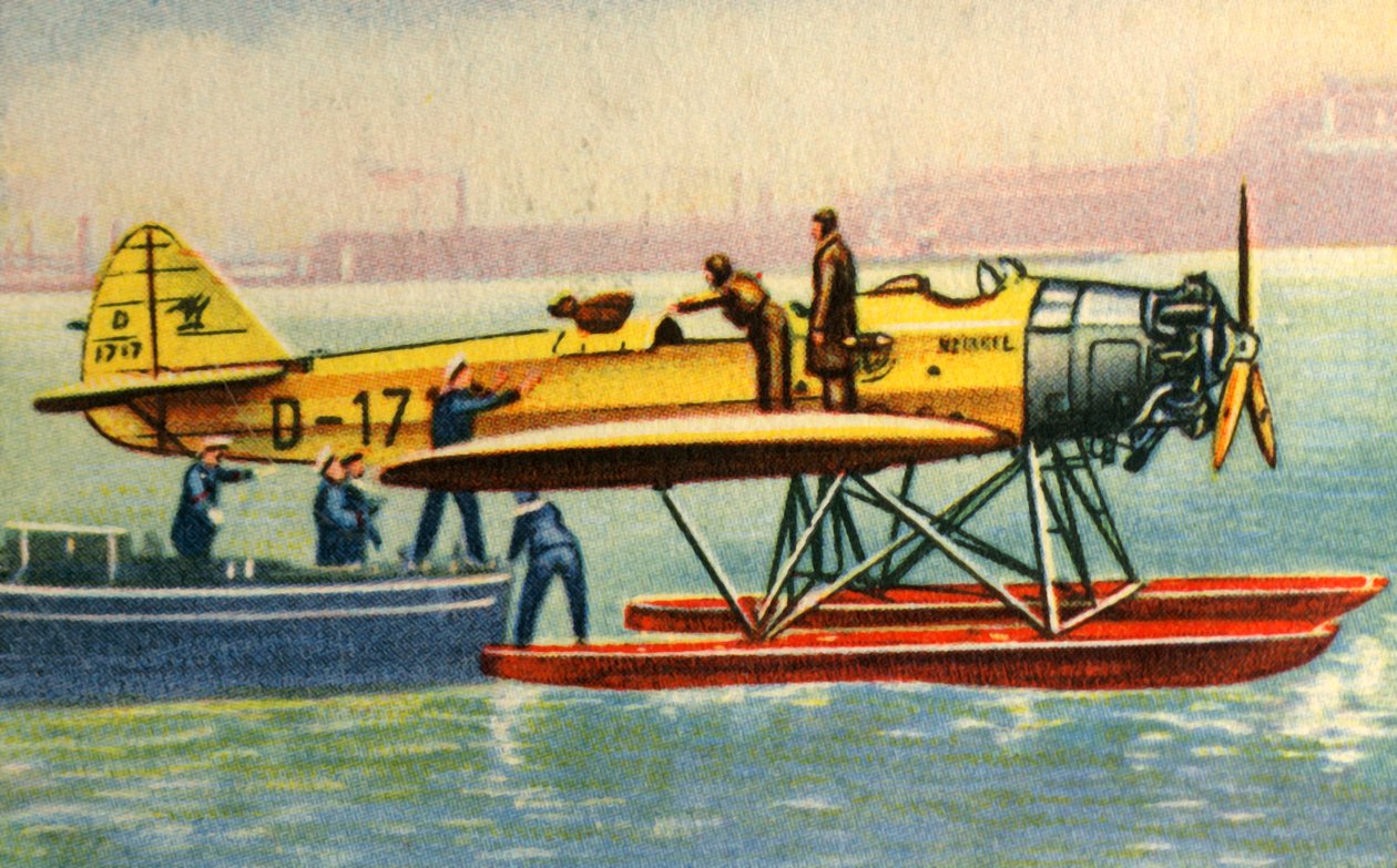 पहली गुलेल पोस्ट डिलीवरी, 1929, 1932। द्वारा अज्ञात