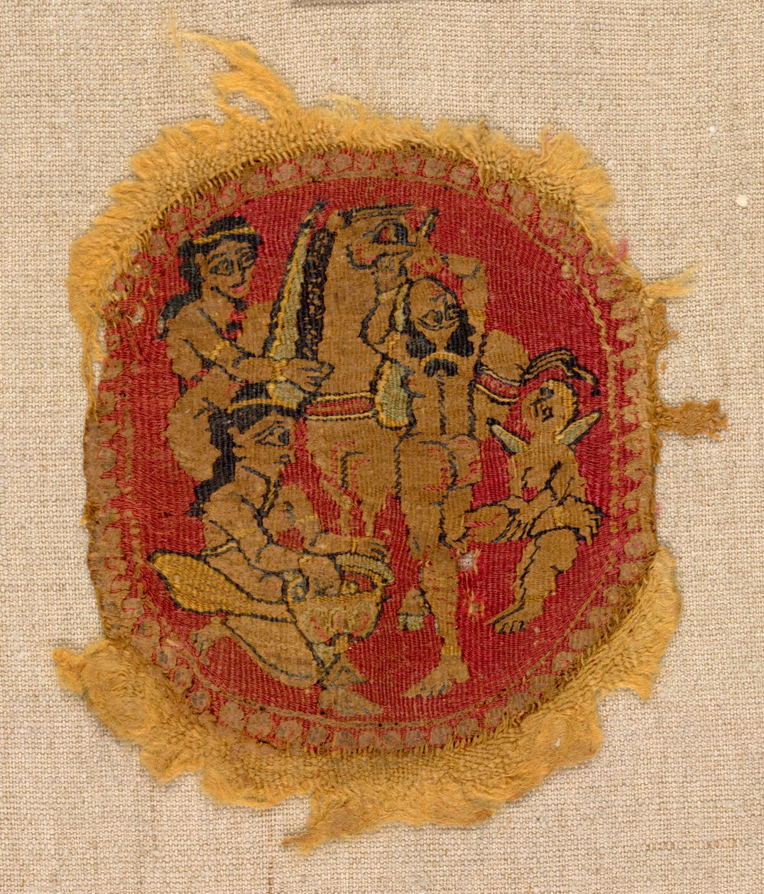 पांच दौर सेगमेंट, 650 - 750। द्वारा अज्ञात