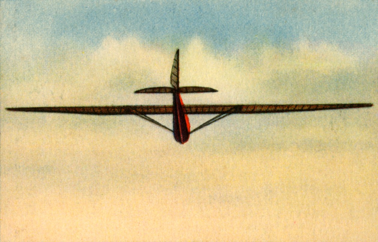 जर्मनी, 1932 में Rhön-Rossitten Society ग्लाइडिंग स्कूल, ग्लाइडर में फ्लाइंग इंस्ट्रक्टर। द्वारा अज्ञात