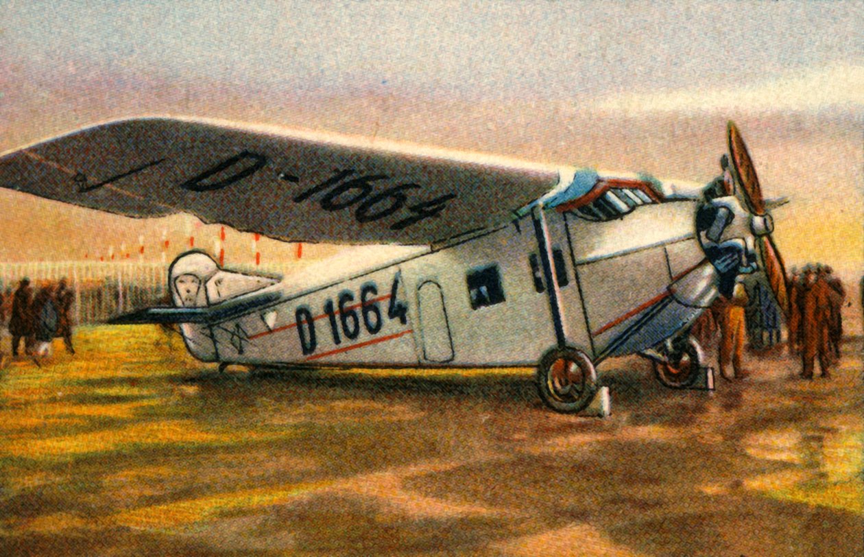फ़ॉके-वुल्फ़ ए 28 हबीच विमान, 1920, 1932। द्वारा अज्ञात