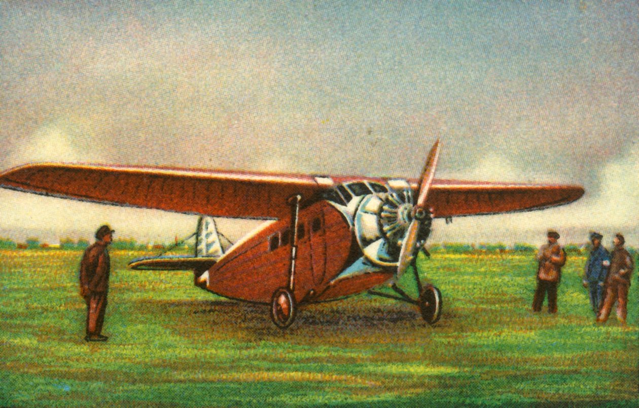 फ़ॉके-वुल्फ़ ए 33 स्पर्बर एयरलाइनर, 1932। द्वारा अज्ञात