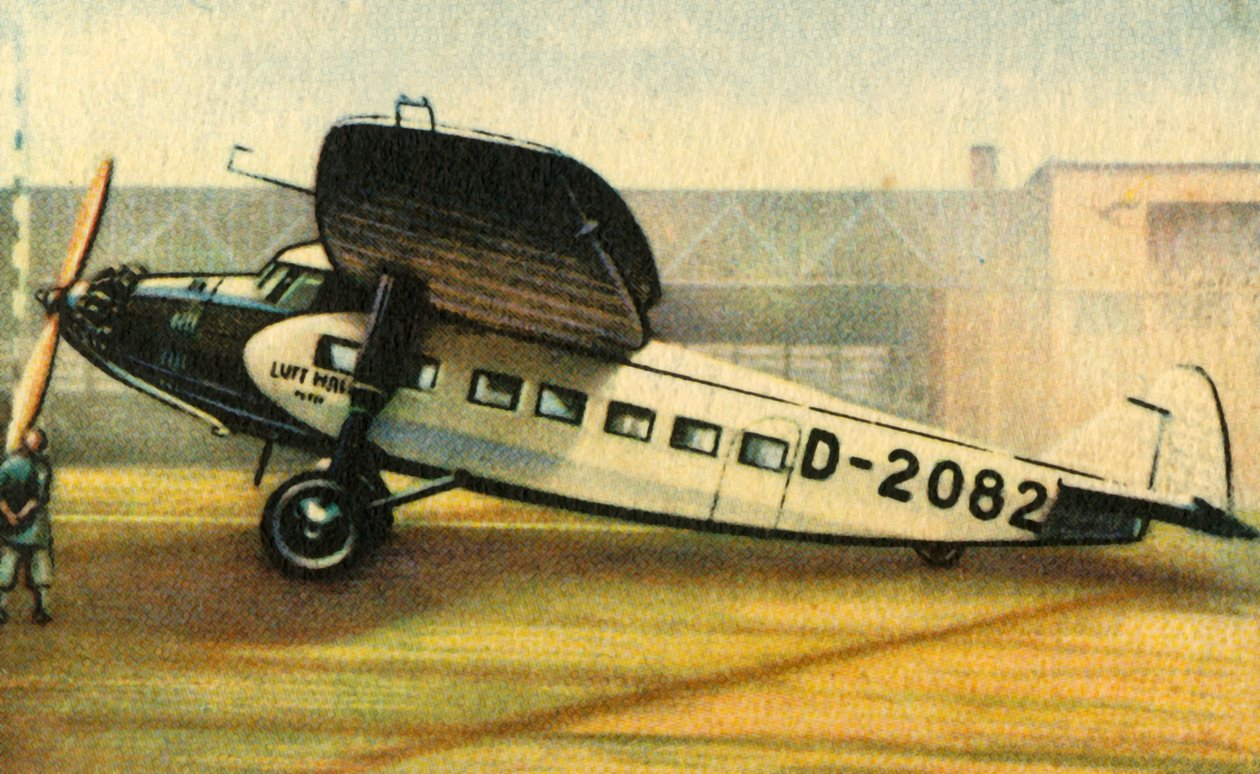 फ़ॉके-वुल्फ़ ए 38 मोवे विमान, 1932। द्वारा अज्ञात