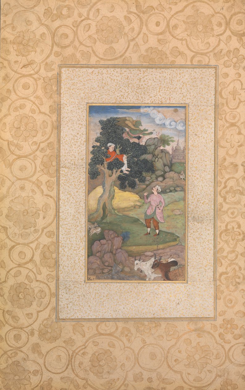 कथासरित्सागर से फोलियो, सीए। 1590. द्वारा अज्ञात