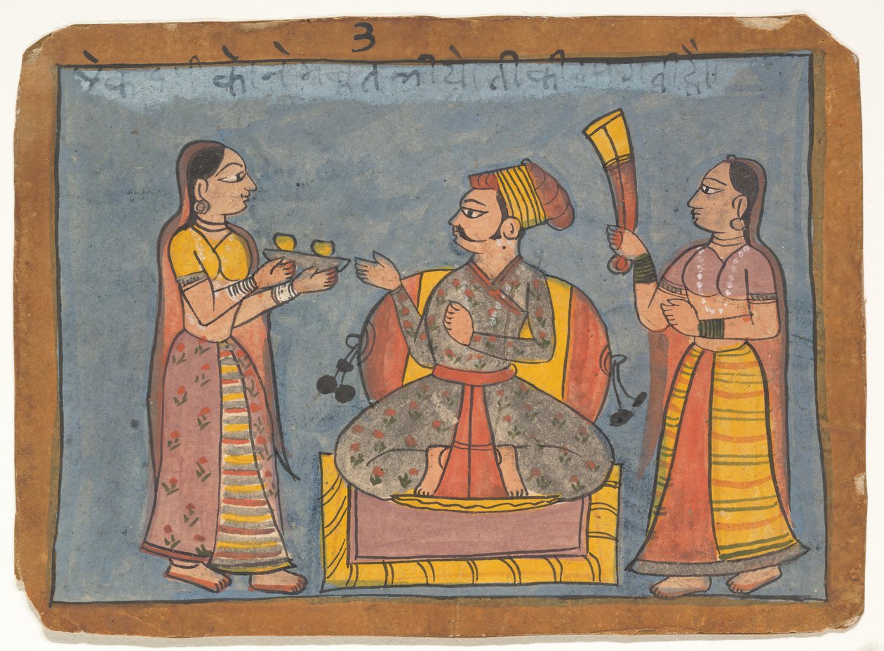 लोक चित्रकला, 1725. द्वारा अज्ञात