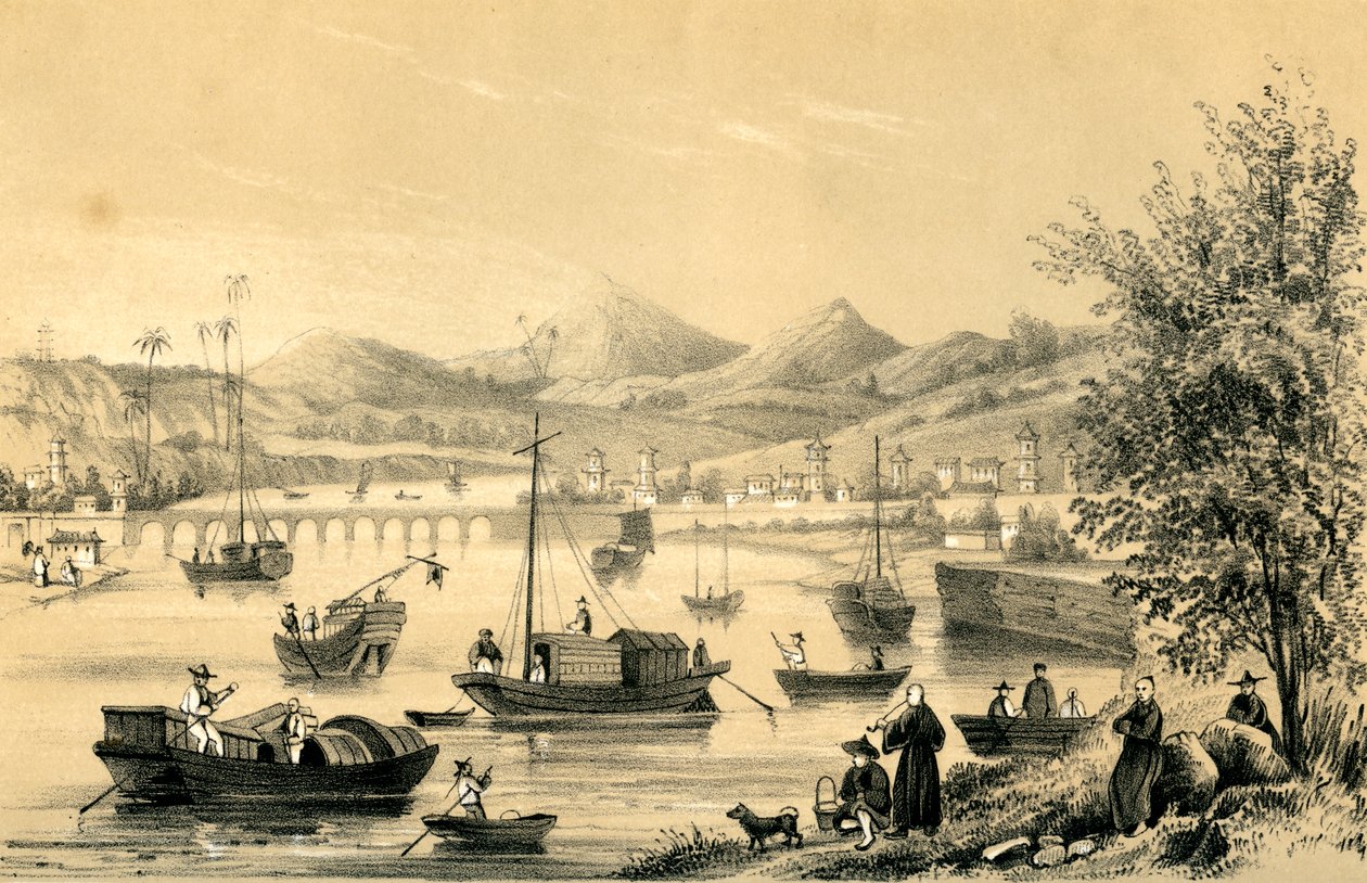 फू चू फू, ब्रिटिश वाणिज्य, 1847 के अंत में हुई संधि द्वारा खोले गए पांच बंदरगाहों में से एक है द्वारा अज्ञात