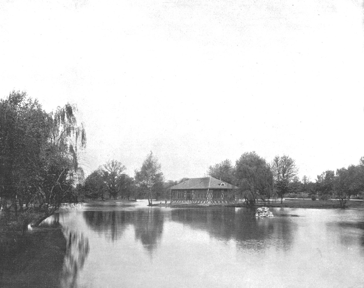 वन पार्क, सेंट लुइस, मिसौरी, संयुक्त राज्य अमेरिका, c1900। द्वारा अज्ञात