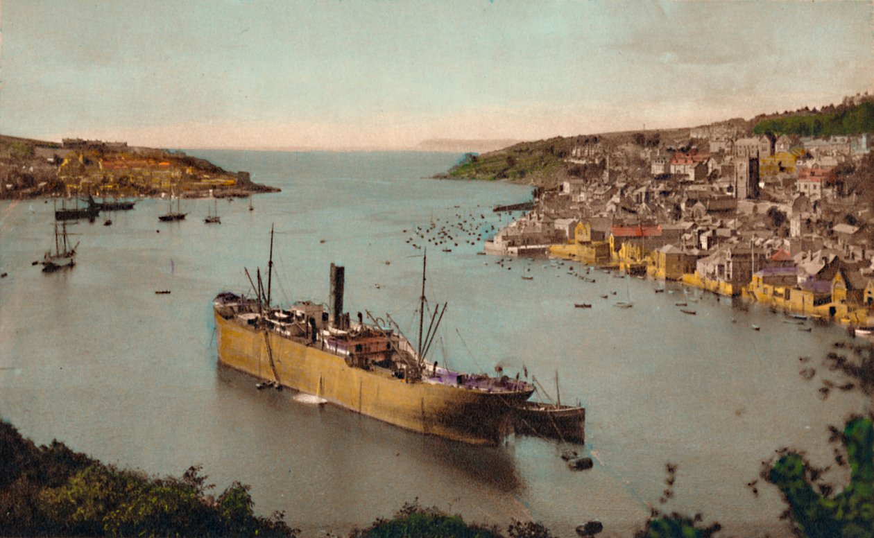 हॉल वॉक से Fowey, c1930 द्वारा अज्ञात