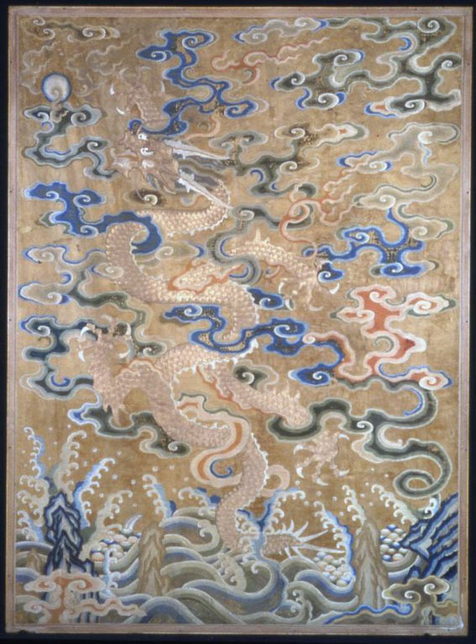 पर्दे के लिए टुकड़ा, चीन, किंग राजवंश 1644-1911, 16751725। द्वारा अज्ञात