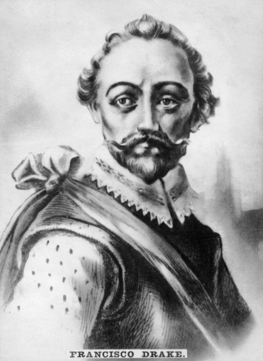 फ्रांसिस्को ड्रेक, 1540-1596, 1920 के दशक द्वारा अज्ञात