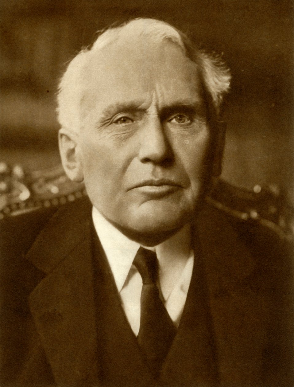 फ्रैंक बिलिंग्स केलॉग, अमेरिकी विदेश मंत्री, 1928, 1935। द्वारा अज्ञात