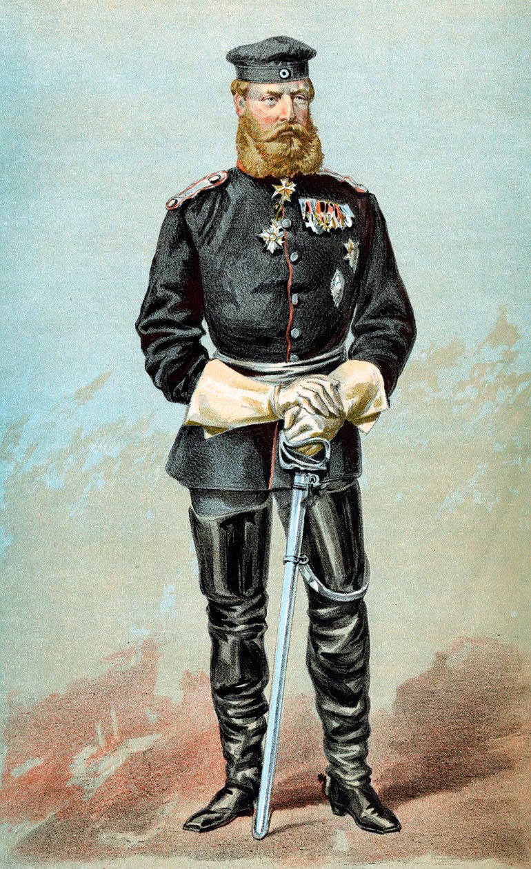 फ्रेडरिक III 1831-1888, जर्मनी के सम्राट, 1870 द्वारा अज्ञात