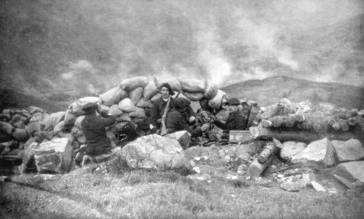 जून 1915, 1926 में अलसैस में लड़ रहे फ्रांसीसी अल्पाइन हंटर्स द्वारा अज्ञात