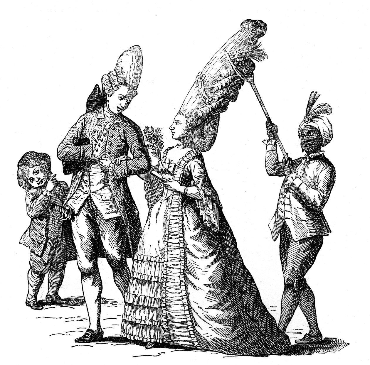 फ्रांसीसी पोशाक, 1885 द्वारा अज्ञात