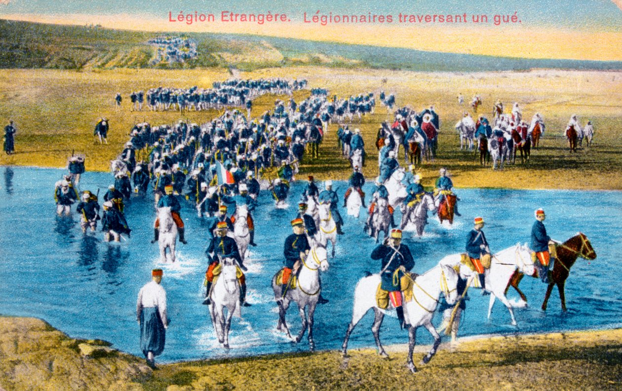 फ्रांसीसी विदेशी सेना, मोरक्को, c1900 द्वारा अज्ञात