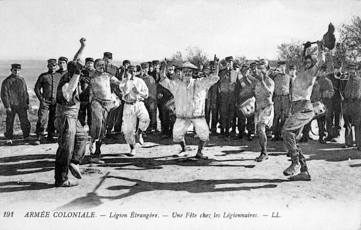 फ्रांसीसी विदेशी सेना, c1910 द्वारा अज्ञात