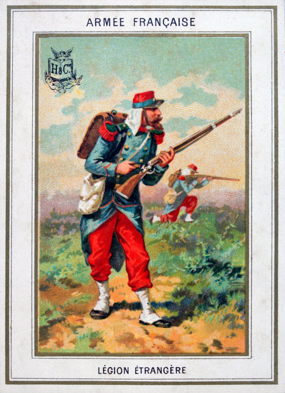 फ्रांसीसी विदेशी सेनापति, c1900 द्वारा अज्ञात