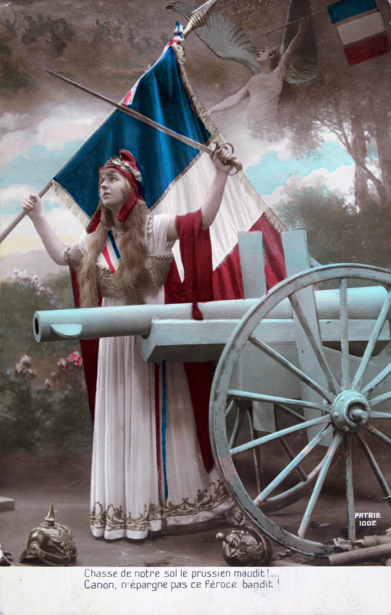 फ्रेंच WWI पोस्टकार्ड, 1914-1918 द्वारा अज्ञात