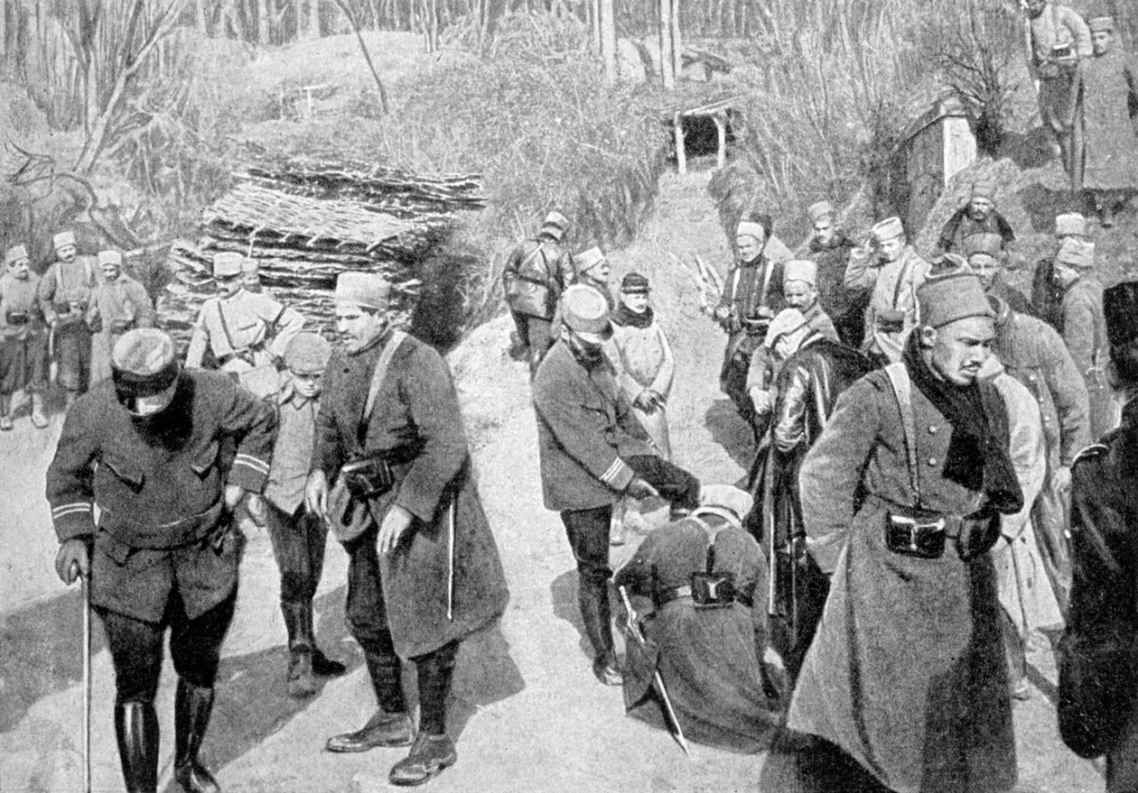 फ्रांस के पिकार्डी में फ्रांसीसी औपनिवेशिक सैनिक, प्रथम विश्व युद्ध, 1915 द्वारा अज्ञात