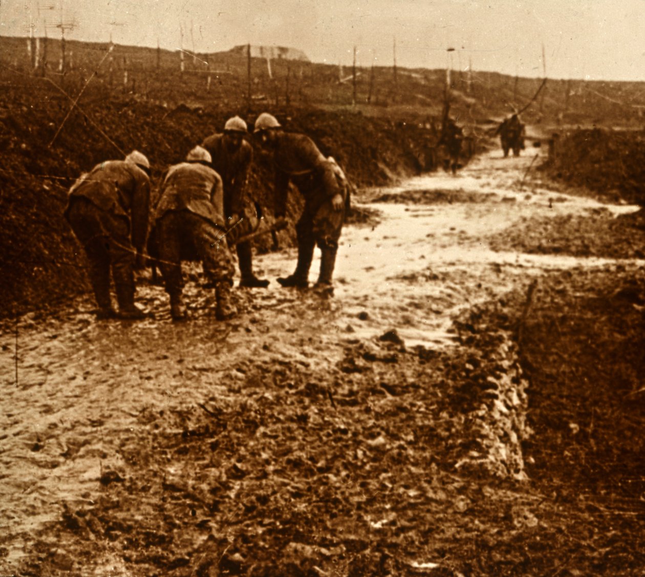 फ्रांसीसी सैनिक, फ्राइडेटरे, फ्रांस, c1914-c1918 द्वारा अज्ञात