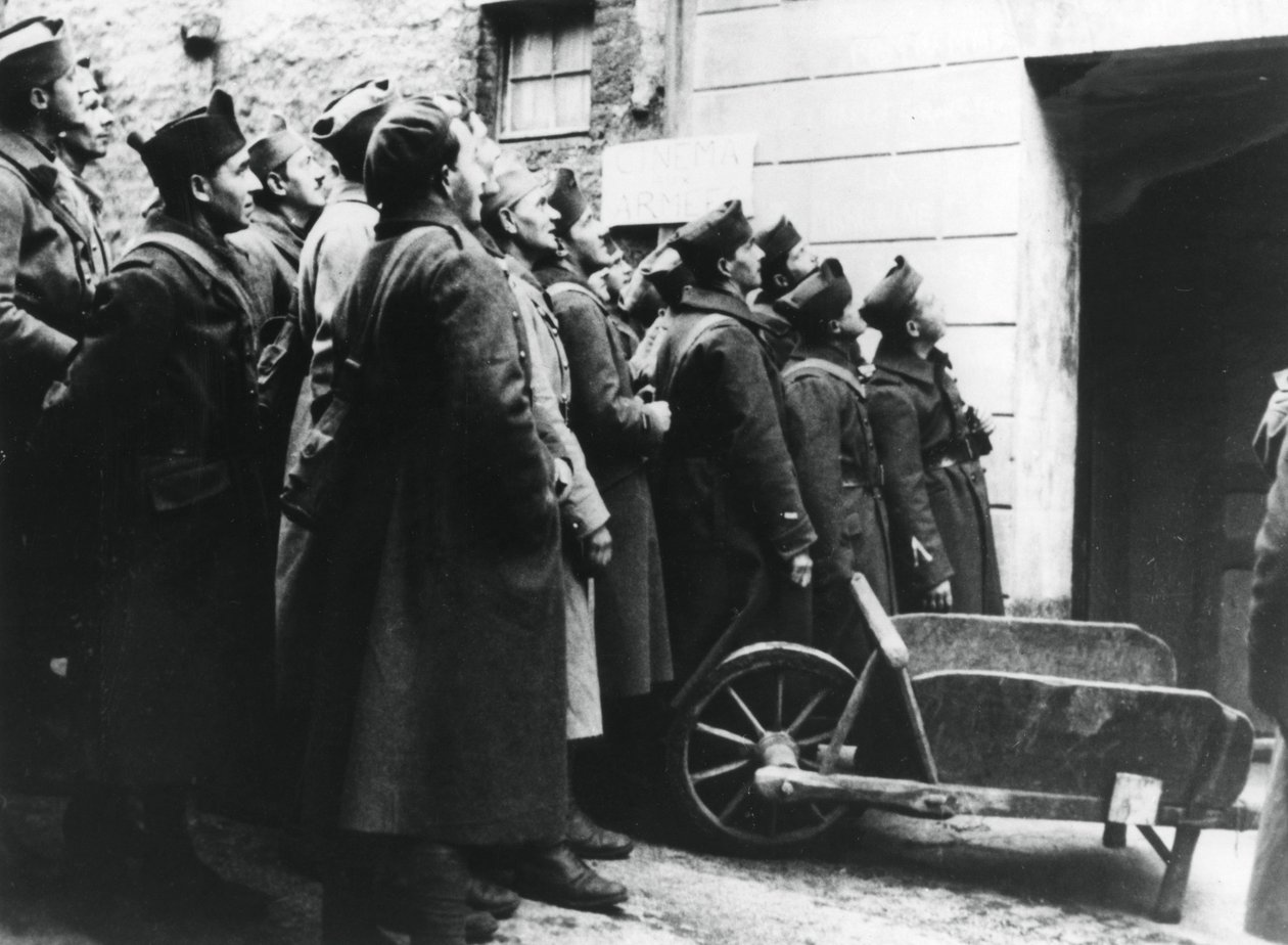 एक फ्रांसीसी सिनेमा, फ्रांस में 1940 में फ्रांसीसी सैनिक द्वारा अज्ञात