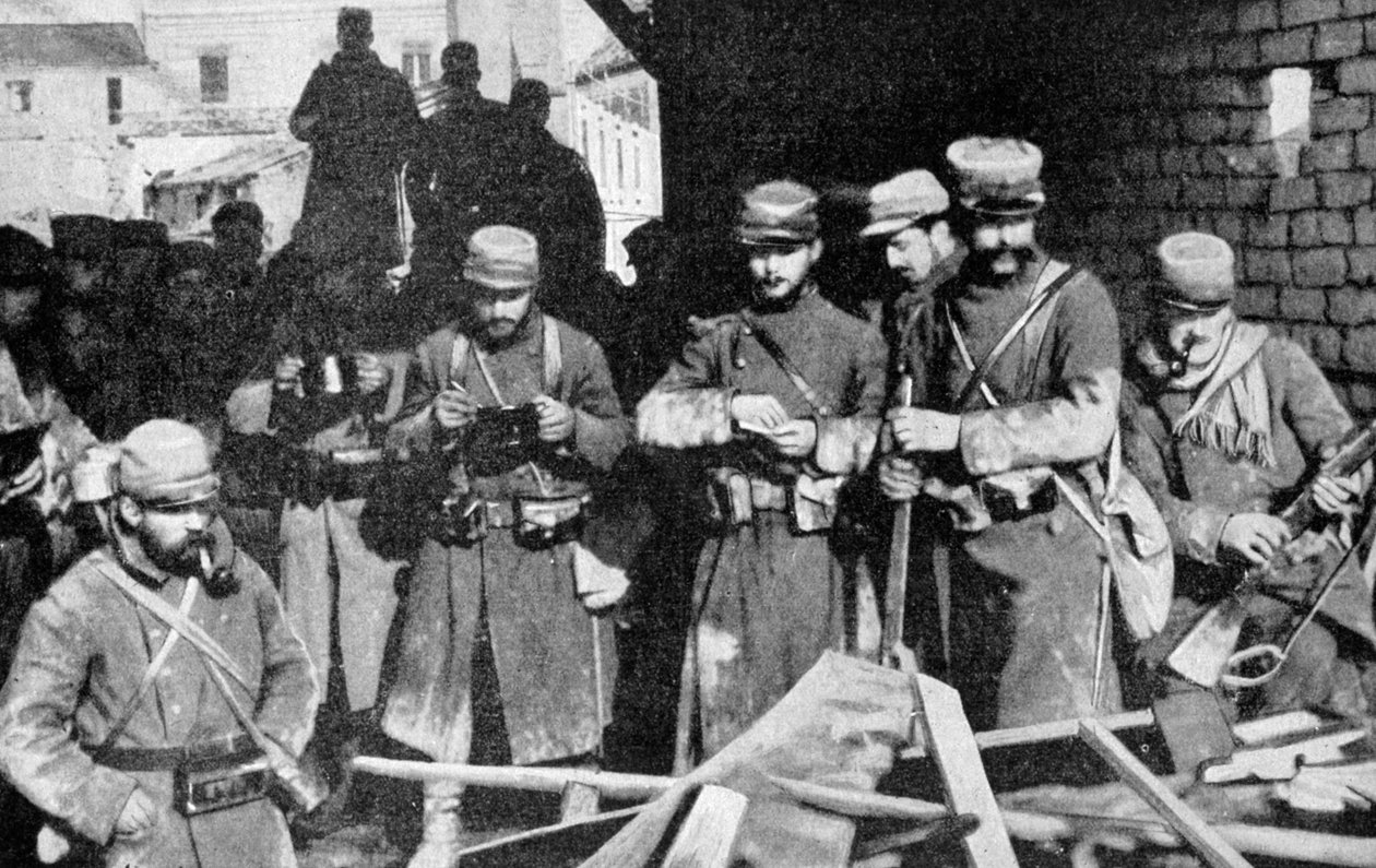 चैम्पेगन, फ्रांस, प्रथम विश्व युद्ध, 1915 में फ्रांस के बाकी सैनिक द्वारा अज्ञात