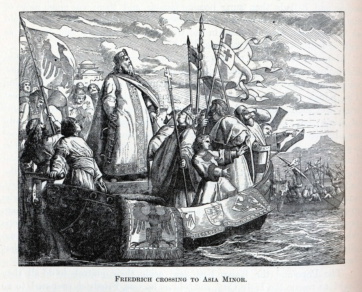 फ्रेडरिक एशिया माइनर, 1882 को पार करते हुए द्वारा अज्ञात
