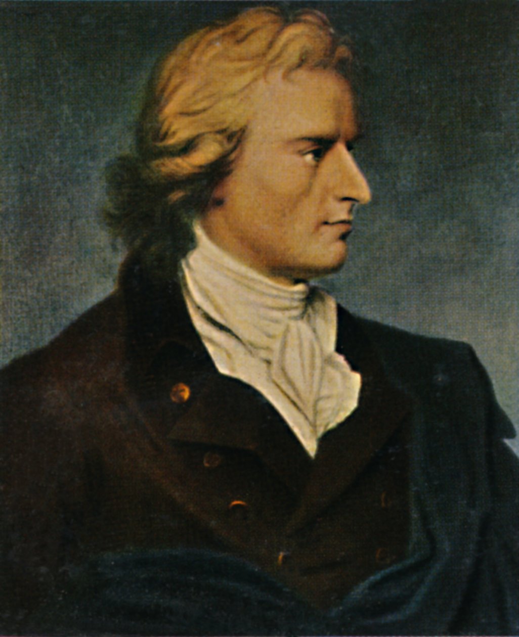 फ्रेडरिक वॉन शिलर 1759-1805। - कुगेलगन द्वारा पेंटिंग, 1934। द्वारा अज्ञात
