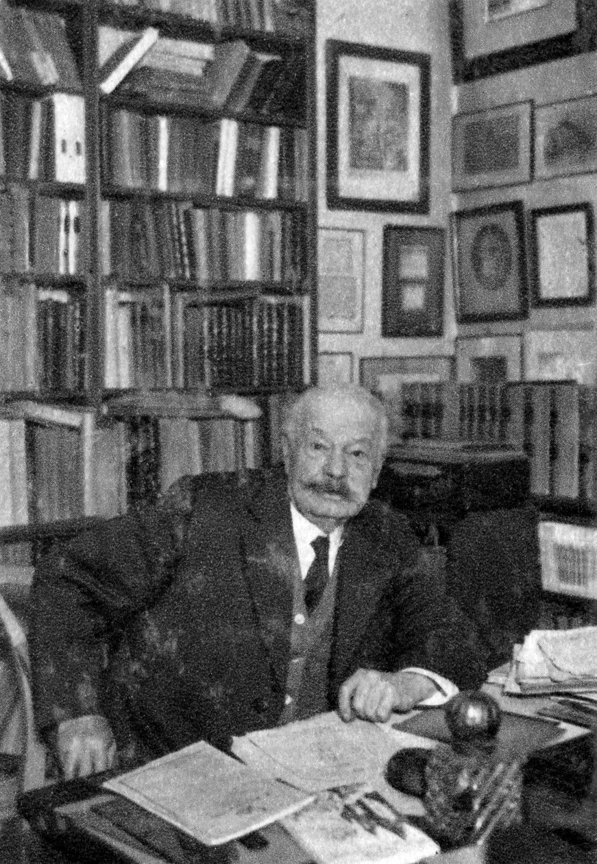 जी लेनोट्रे, फ्रांसीसी इतिहासकार और नाटककार, 1924 द्वारा अज्ञात