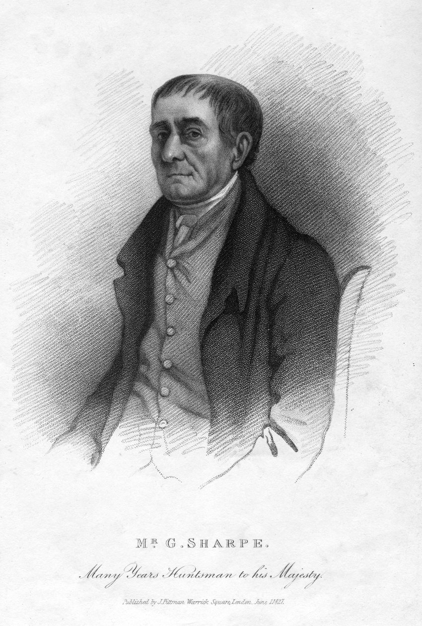 जी शार्प, शाही शिकारी, 1827 द्वारा अज्ञात