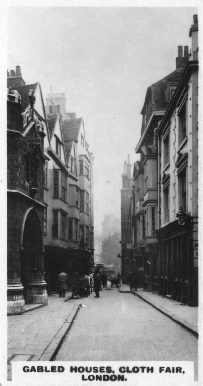 सक्षम घर, क्लॉथ फेयर, लंदन, c1920s द्वारा अज्ञात