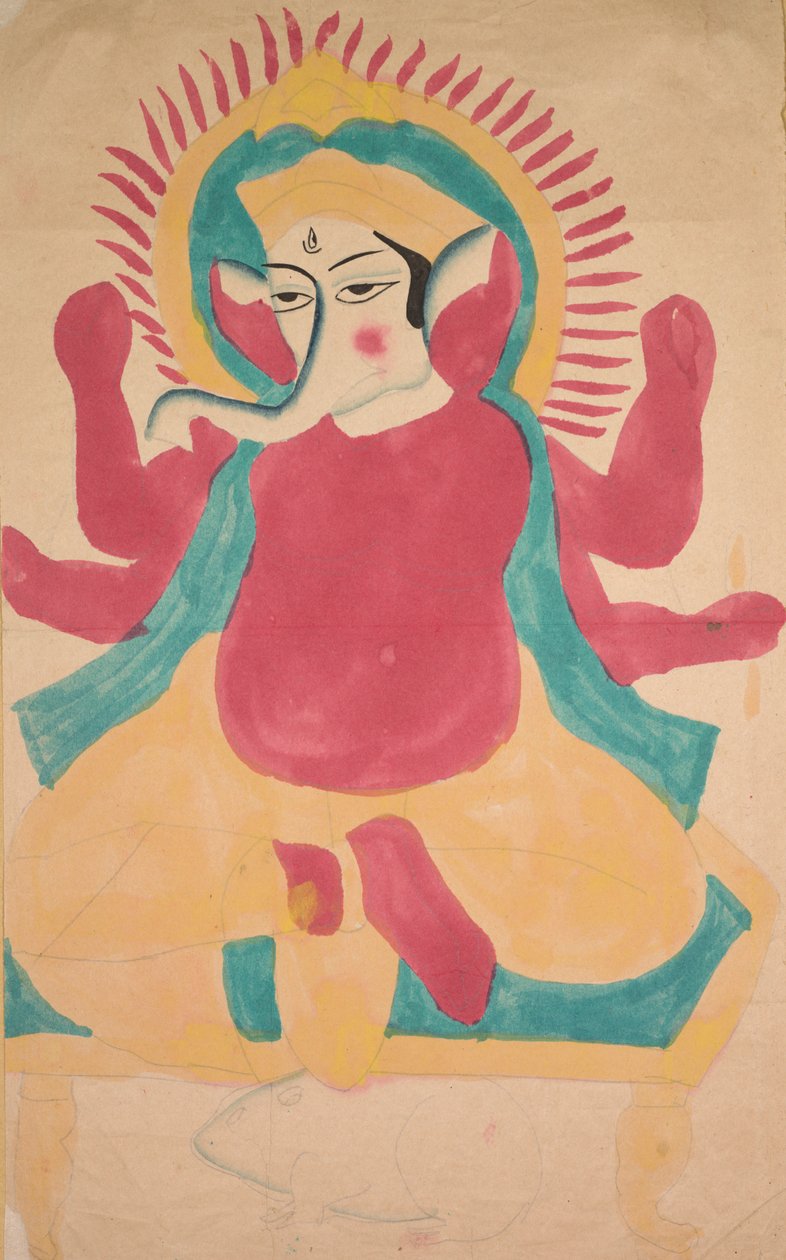 गणेश, 1800। द्वारा अज्ञात