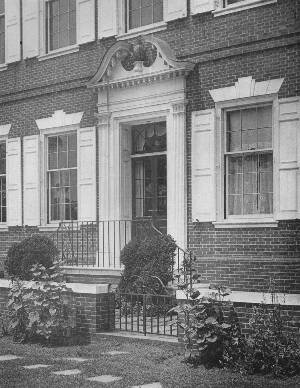 मिस एनी मॉर्गन के घर में प्रवेश, न्यूयॉर्क शहर, 1924 द्वारा अज्ञात