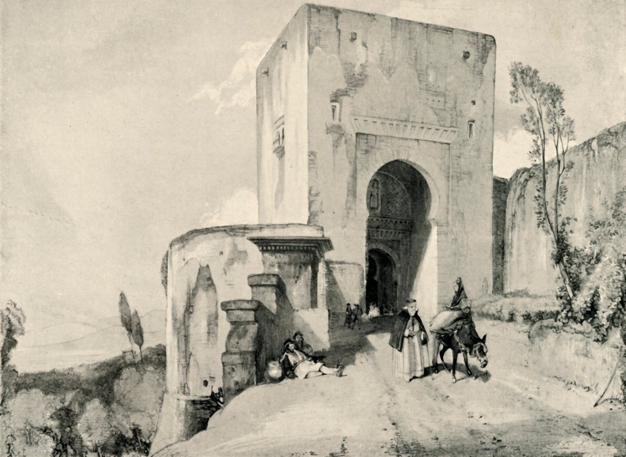 गेट ऑफ जस्टिस, 19 वीं शताब्दी, 1907। द्वारा अज्ञात