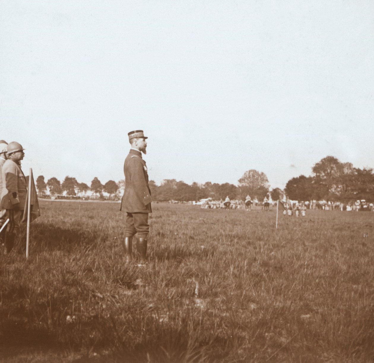 जनरल हेनरी गौर्ड, चालन, मार्ने, उत्तरी फ्रांस, c1914-c1918। द्वारा अज्ञात