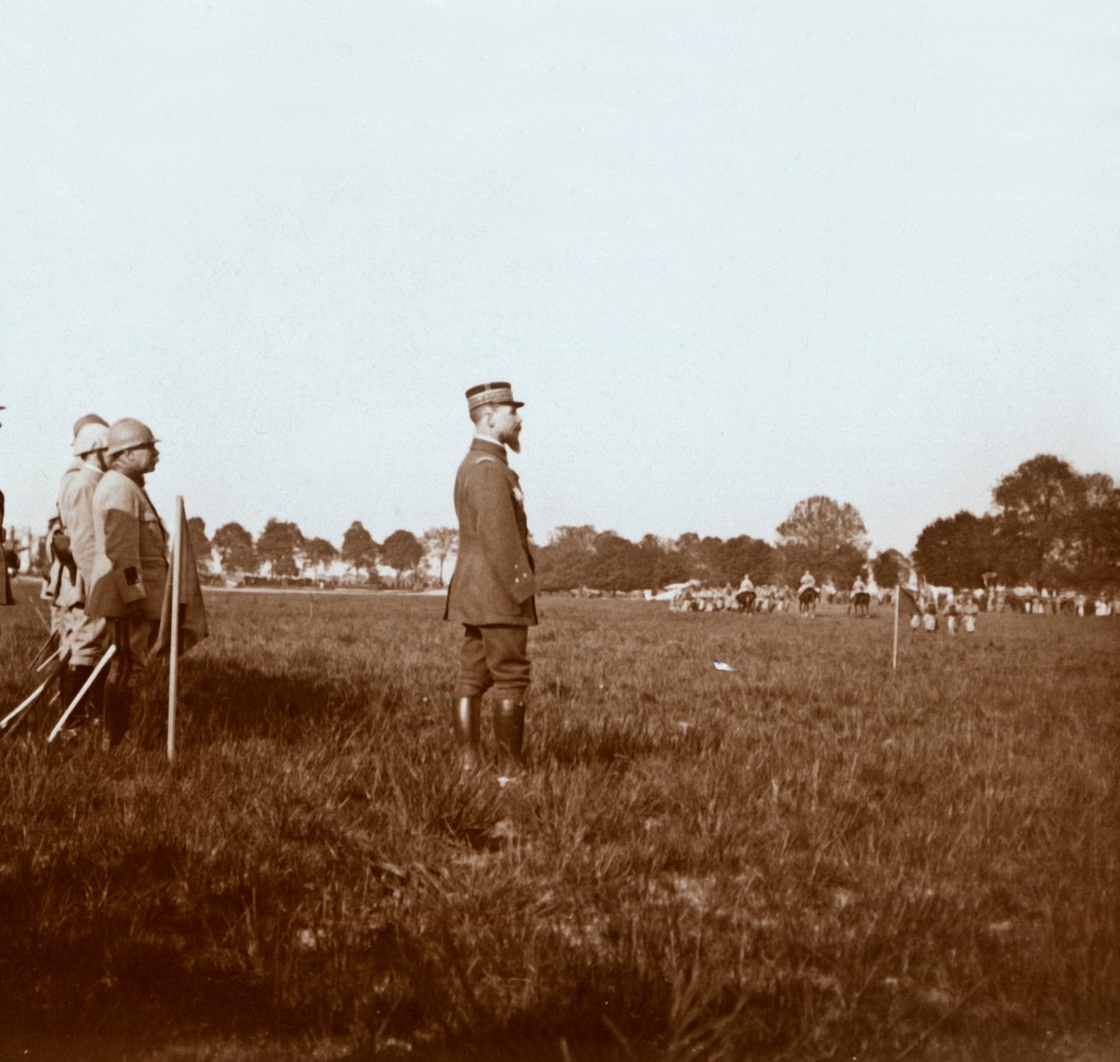 जनरल हेनरी गौर्ड, चालन, मार्ने, उत्तरी फ्रांस, c1914-c1918। द्वारा अज्ञात