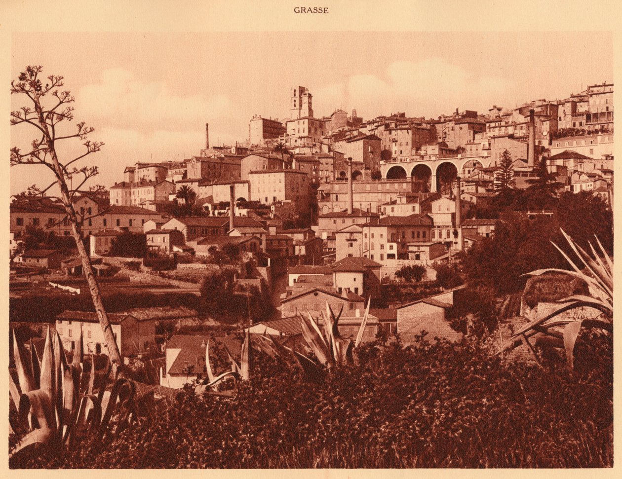 ग्रासे का सामान्य दृष्टिकोण, 1930। द्वारा अज्ञात