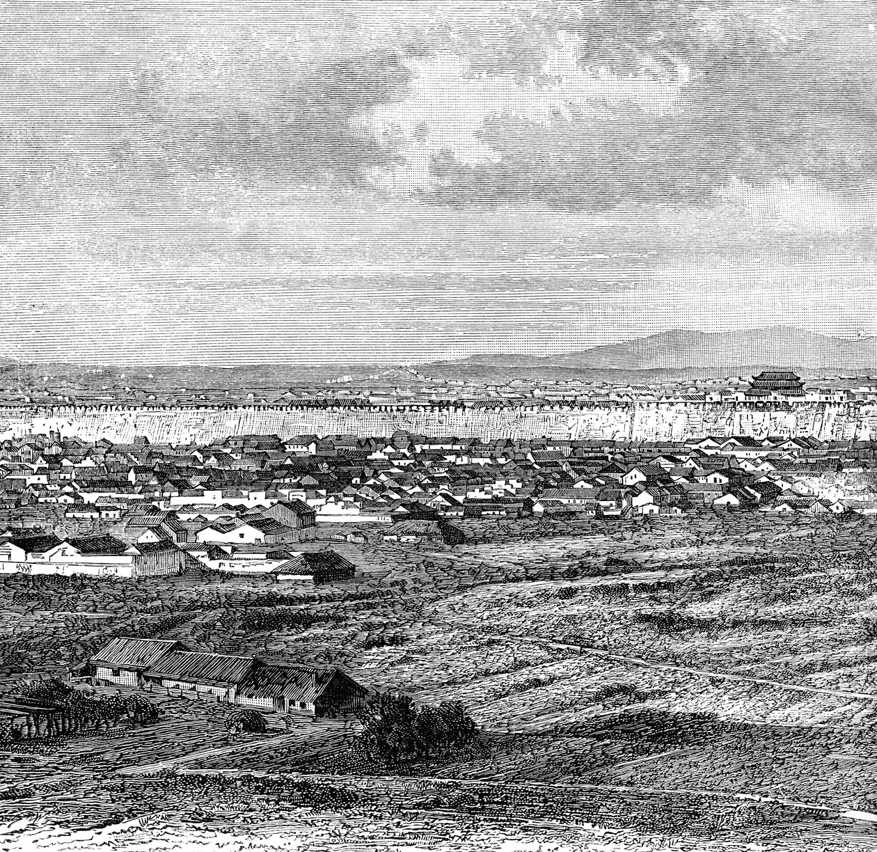 नानकिंग का सामान्य दृष्टिकोण, c1890 द्वारा अज्ञात