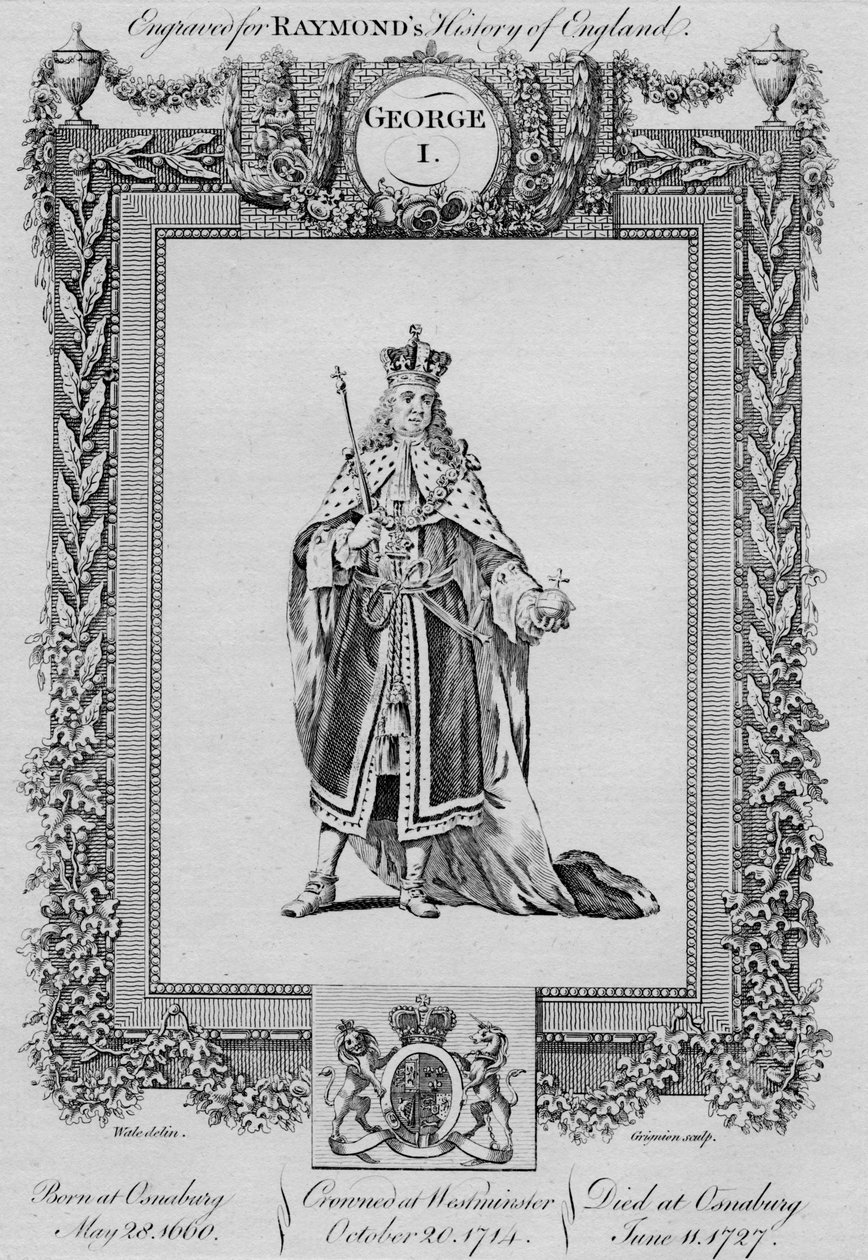 जॉर्ज I, c1787 द्वारा अज्ञात