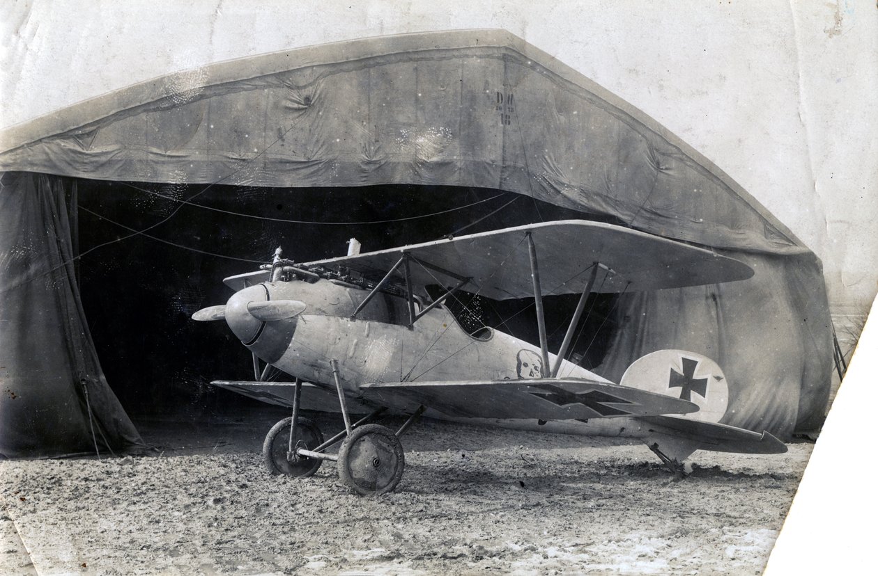 जर्मन अल्बाट्रॉस डीवी, सौली, फ्रांस, 2 जनवरी 1918 द्वारा अज्ञात