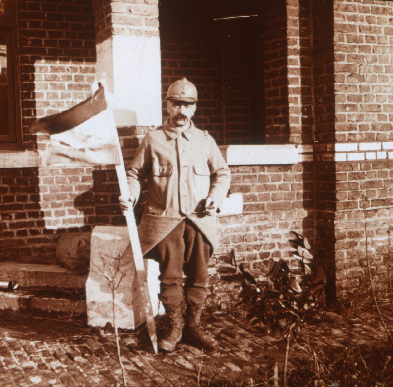 जर्मन पेनेन्ट्स, कैरिसी, उत्तरी फ्रांस, c1914-c1918। द्वारा अज्ञात