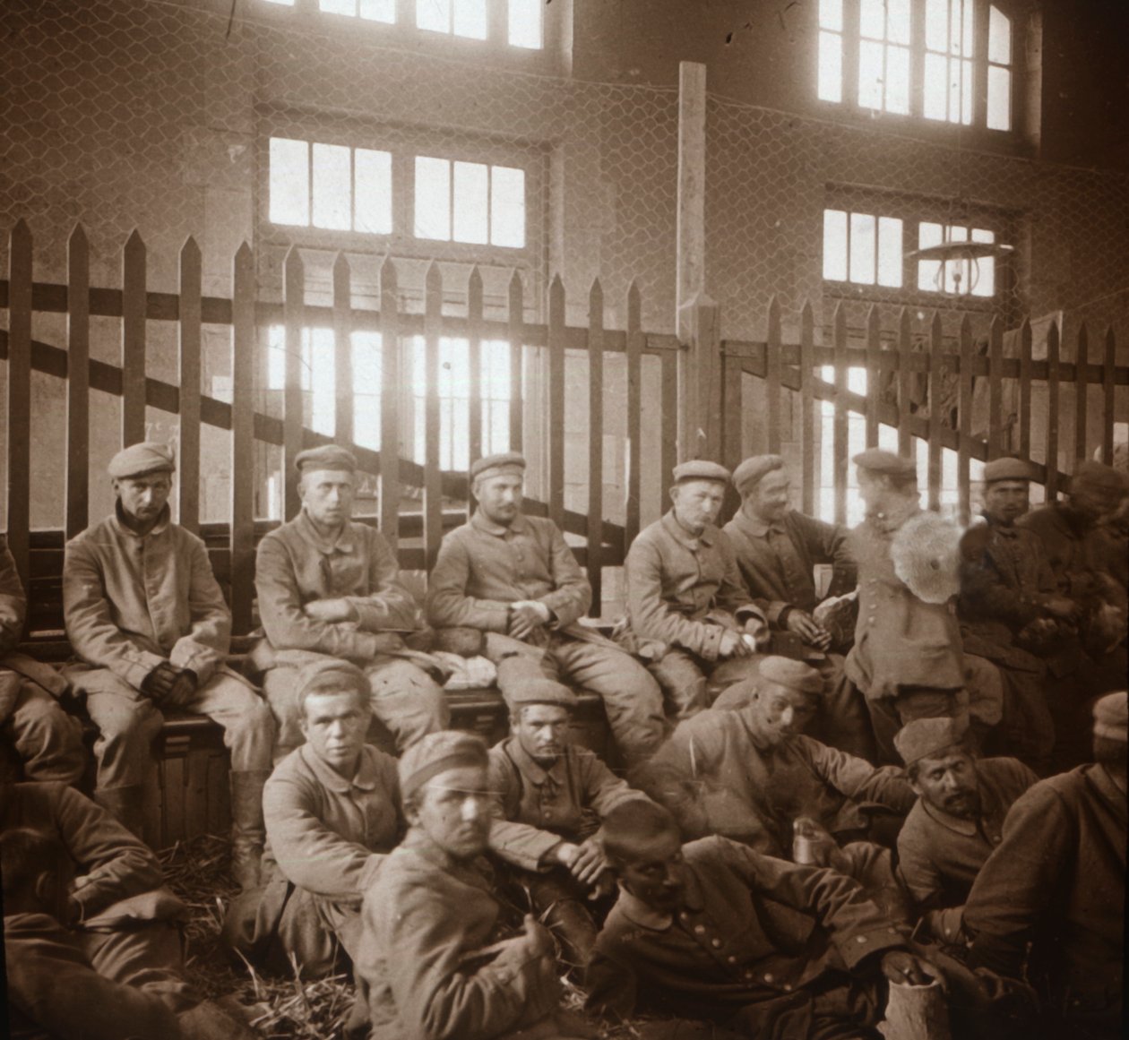 युद्ध के जर्मन कैदी, c1914-c1918 द्वारा अज्ञात