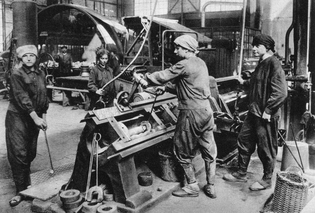 जर्मन राज्य का निर्माण कारखाना, प्रथम विश्व युद्ध, 1917 द्वारा अज्ञात