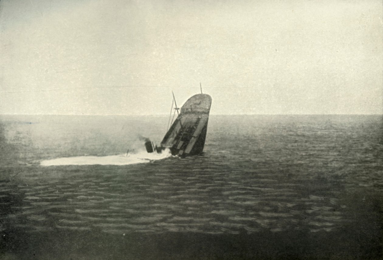 जर्मनी की पनडुब्बी नीति, 1919। द्वारा अज्ञात
