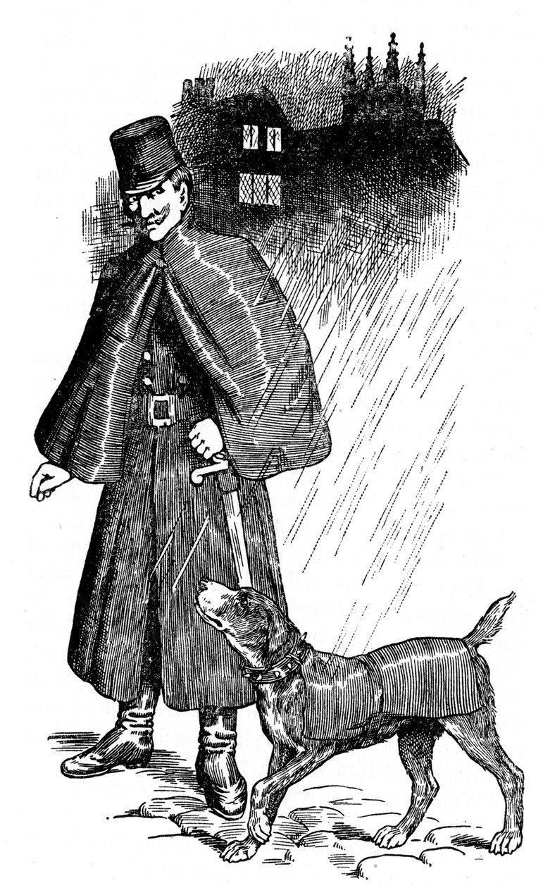 गेन्ट पुलिस कुत्ता, 1907। द्वारा अज्ञात