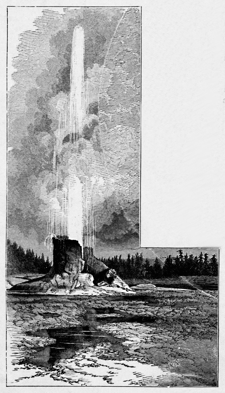 विशालकाय गीजर, 1883 द्वारा अज्ञात