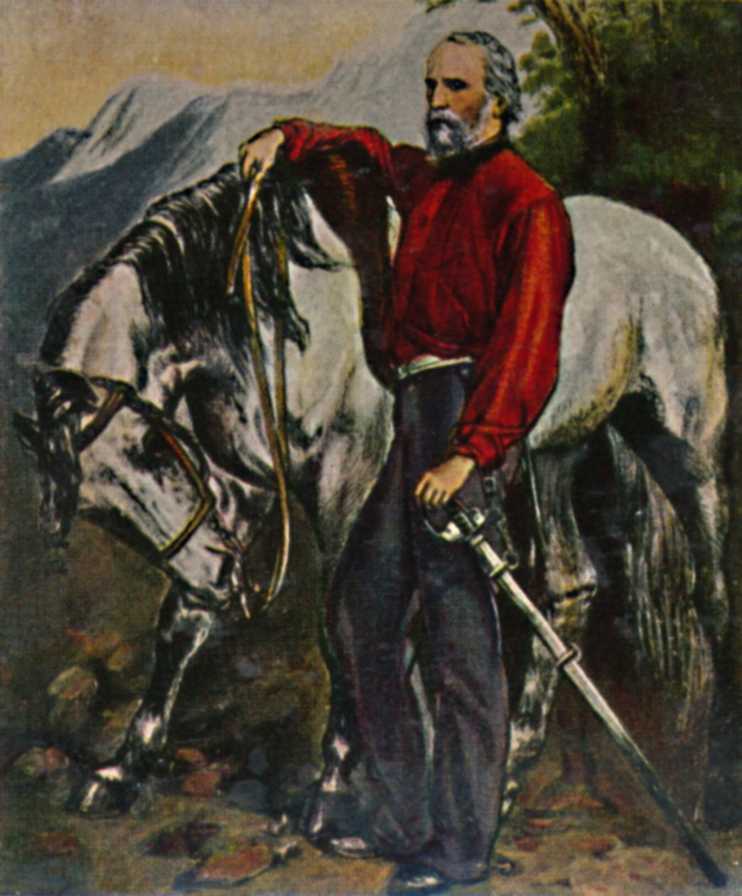 ग्यूसेप गैरीबाल्डी 1807-1882, 1934। द्वारा अज्ञात