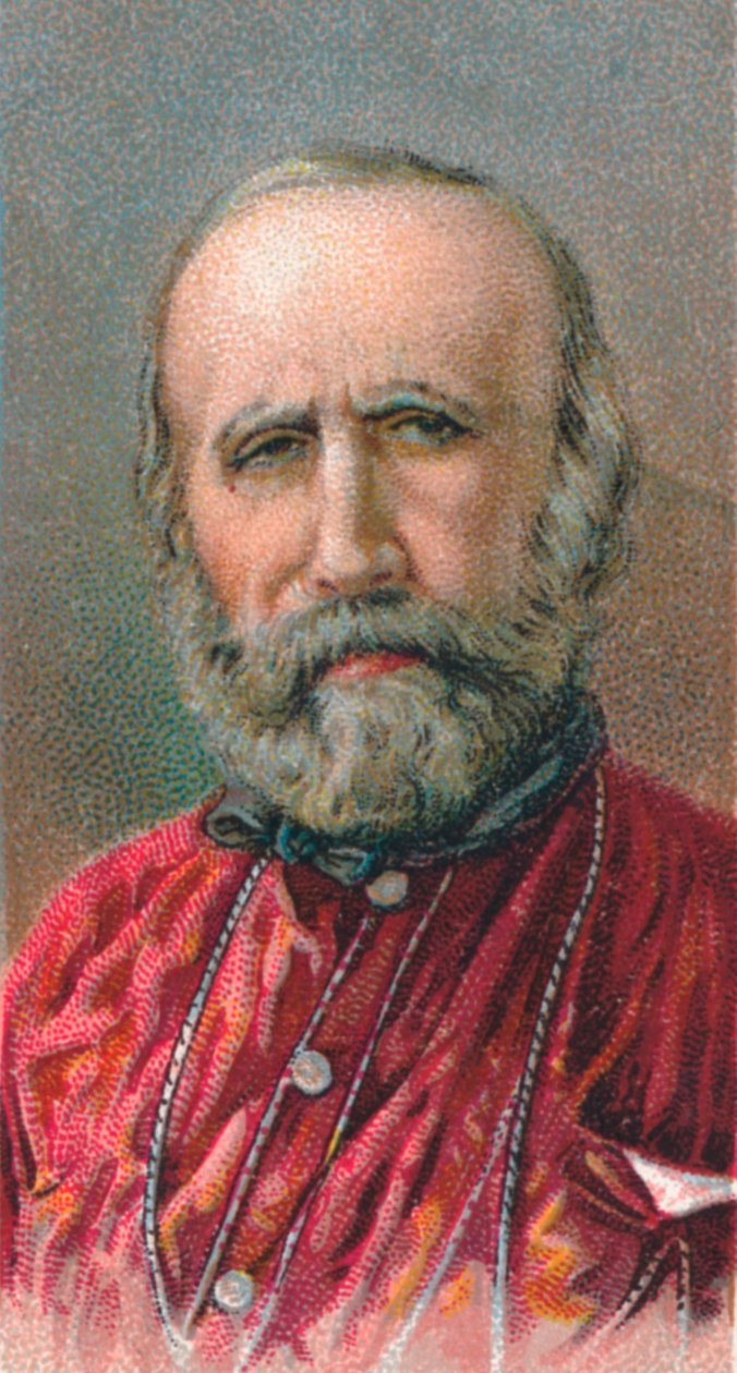 ग्यूसेप गैरीबाल्डी, 1807-1882 इतालवी देशभक्त, 1924 द्वारा अज्ञात