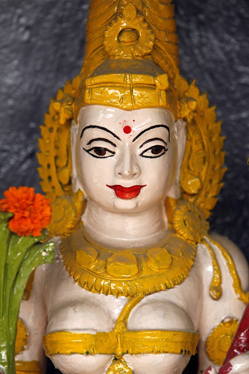 हरद्वार मंदिर में देवी की मूर्ति हरिद्वार India द्वारा अज्ञात